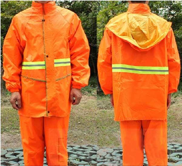 环卫工人雨衣大都不符合反光服标准